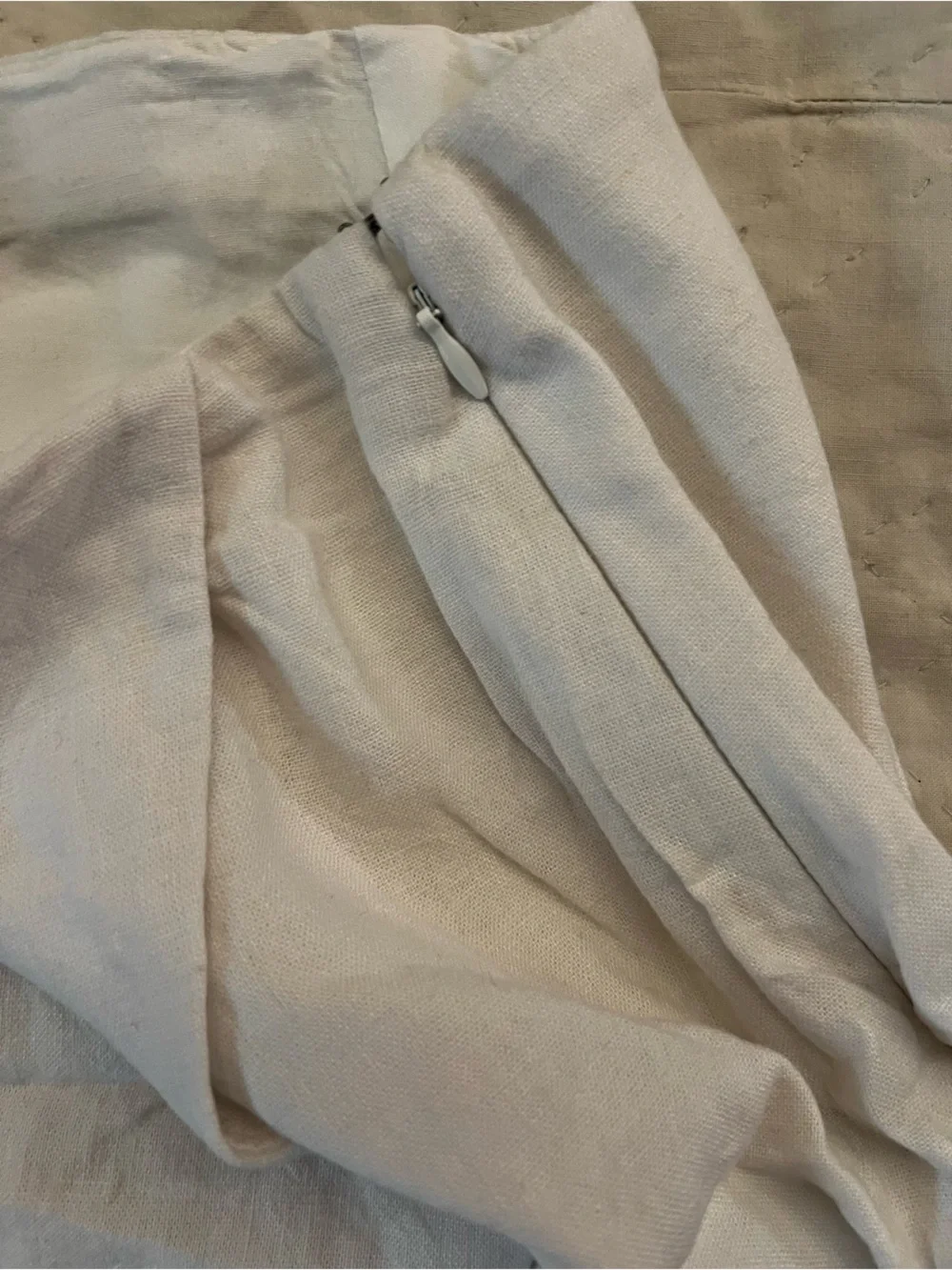 Abercrombie & Fitch Women’s Linen Faux Wrap Skort